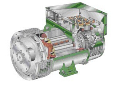 沉湖管委会发电机内部结构图